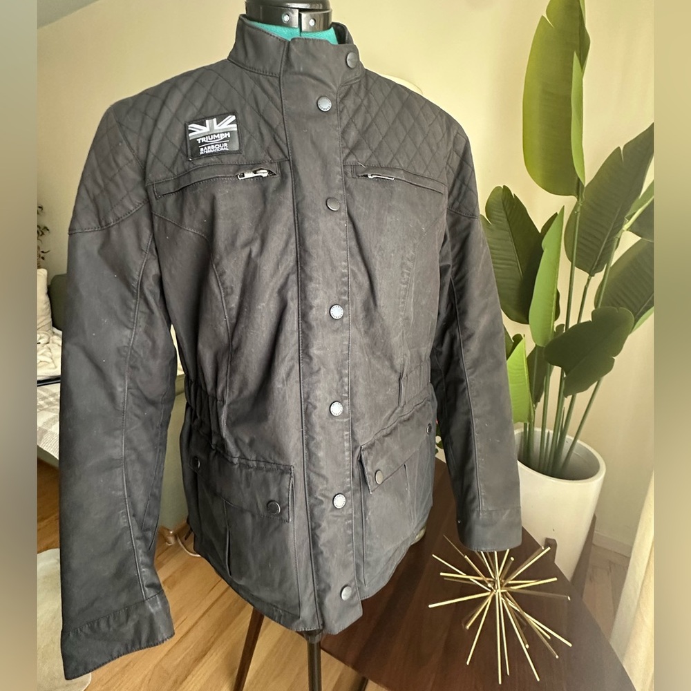 BARBOUR LADIES MOTO JACKET FOR TRIUMPH